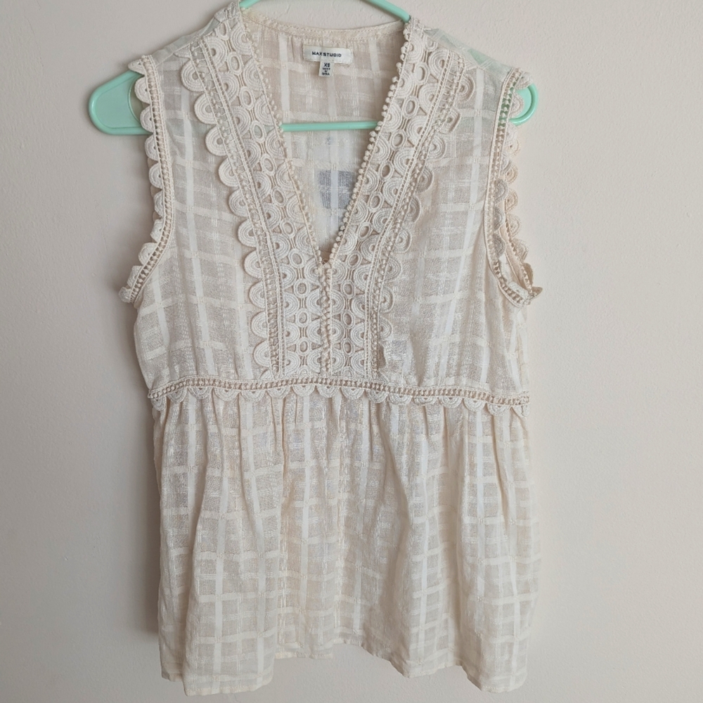 Max studio blouse